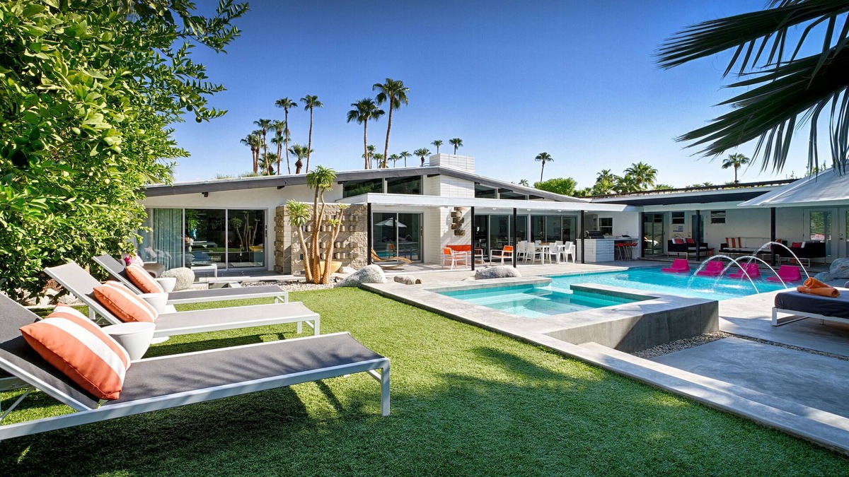 Vista Las Palmas House | Mid-Century Private Estate- Great location, Pool/Spa, View, Dogs ok!