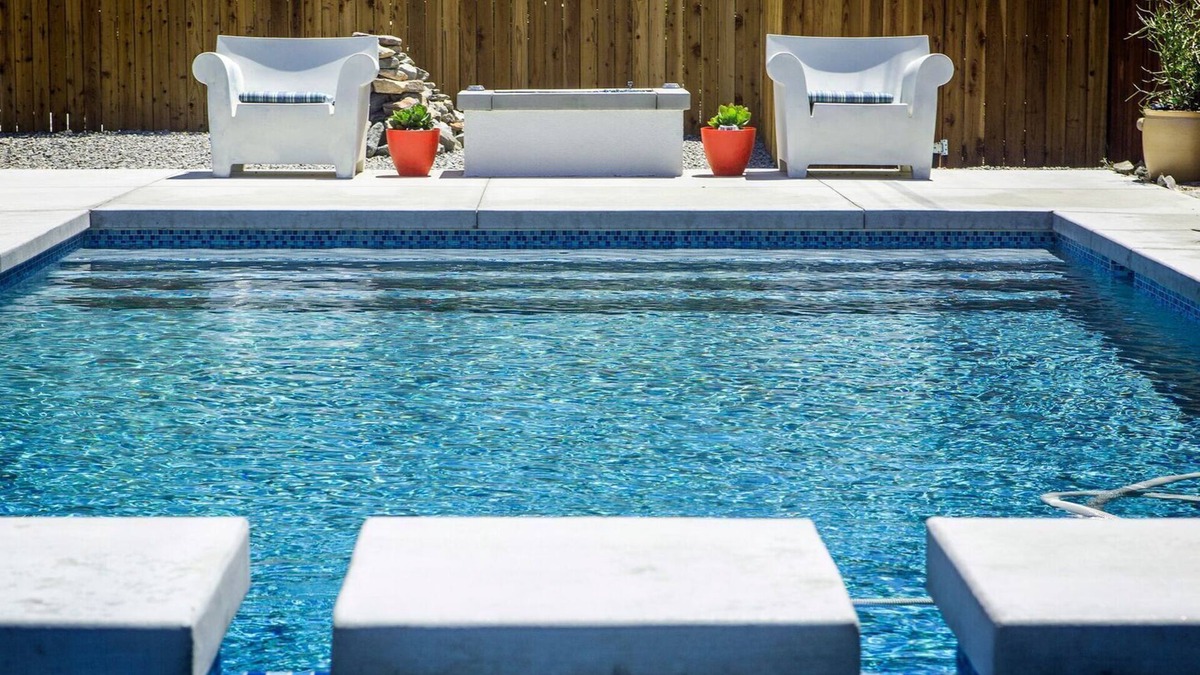 Cathedral City Cove House | Mid Mod Bungalow with Amazing Saltwater Pool, Spa, Peaceful and Desert Views