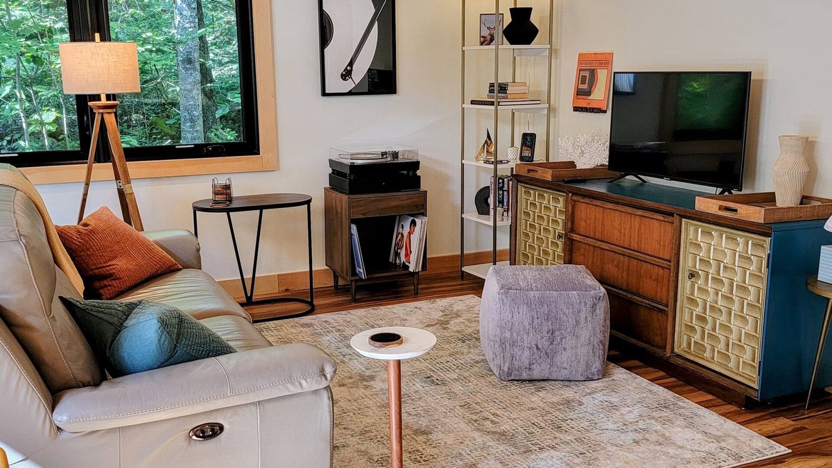 Searsport House | Midcoast Forest Getaway