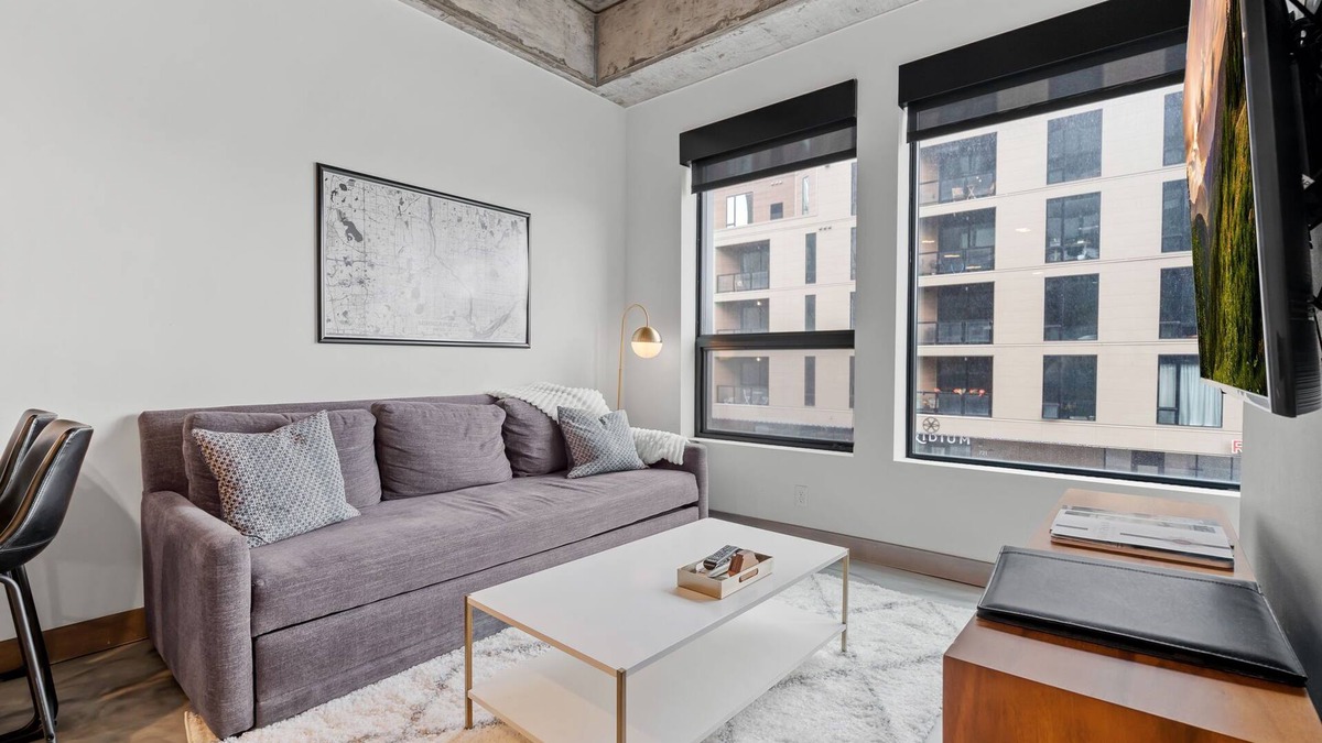 Warehouse District Apartment | MINNeSTAY* Sable 203 | Target Field | Valentine's