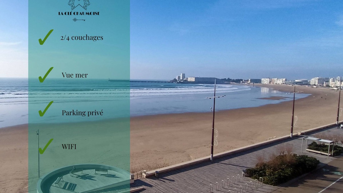 Les Sables d'Olonne Apartment | MIREILLE - Appartement 4* vue mer - 2/4 pers