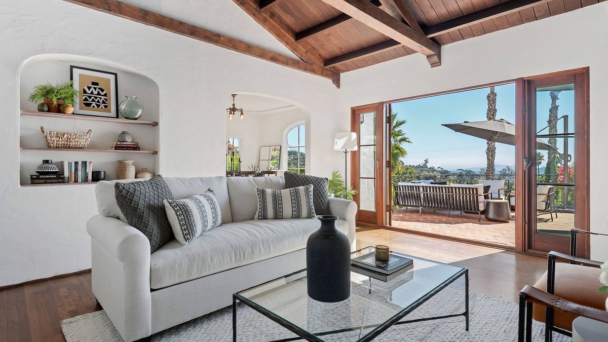 Mission Canyon House | Mission View - Historic Spanish Style Charmer w/Panoramic Views