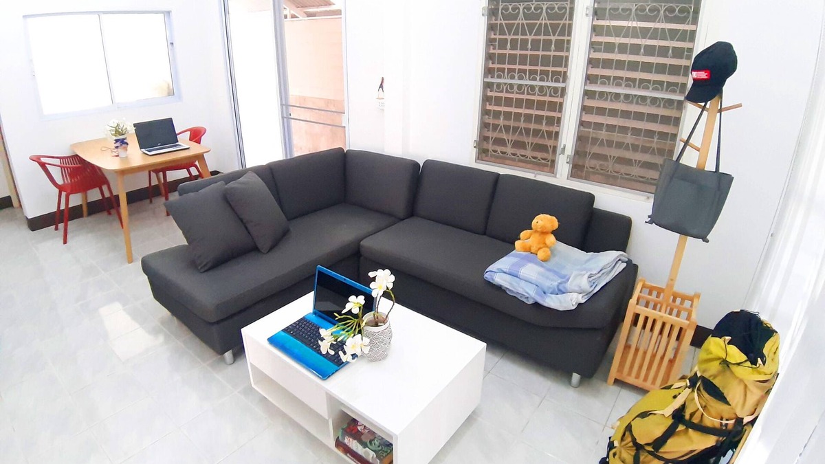 Mae Jo House | Mj Couch 1or2 person in my living room.