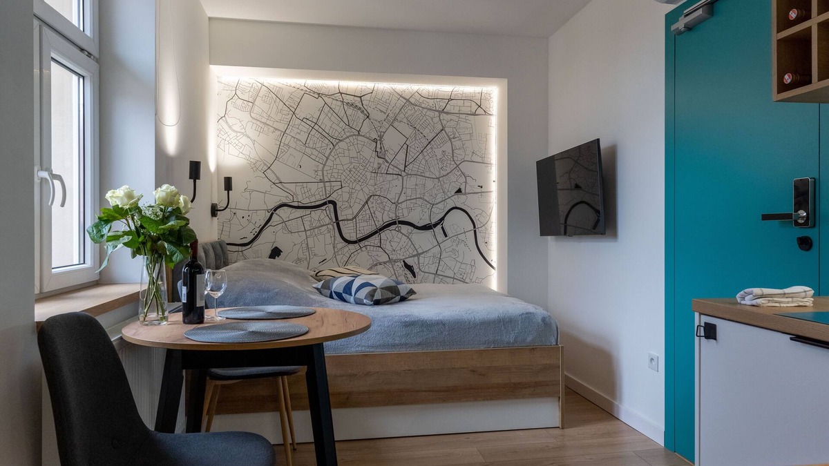 Wieliczka Apartment | mN apartments home blue - Wieliczka Town