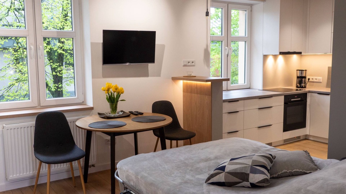 Wieliczka Apartment | mN apartments home gray - Wieliczka Town