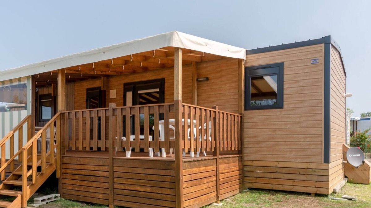 Bourgneuf-en-Retz House | Mobil-home 40m² - Piscine - Jardin