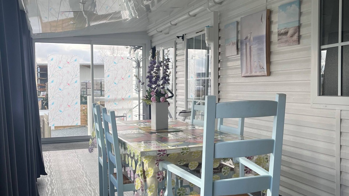 Ouistreham House | Mobil Home au Jardin du Canal de Ouistreham Riva Bella