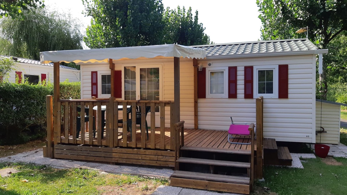 Ascarat House | Mobil-home en Bordure de Nive Pour 4 Pers
