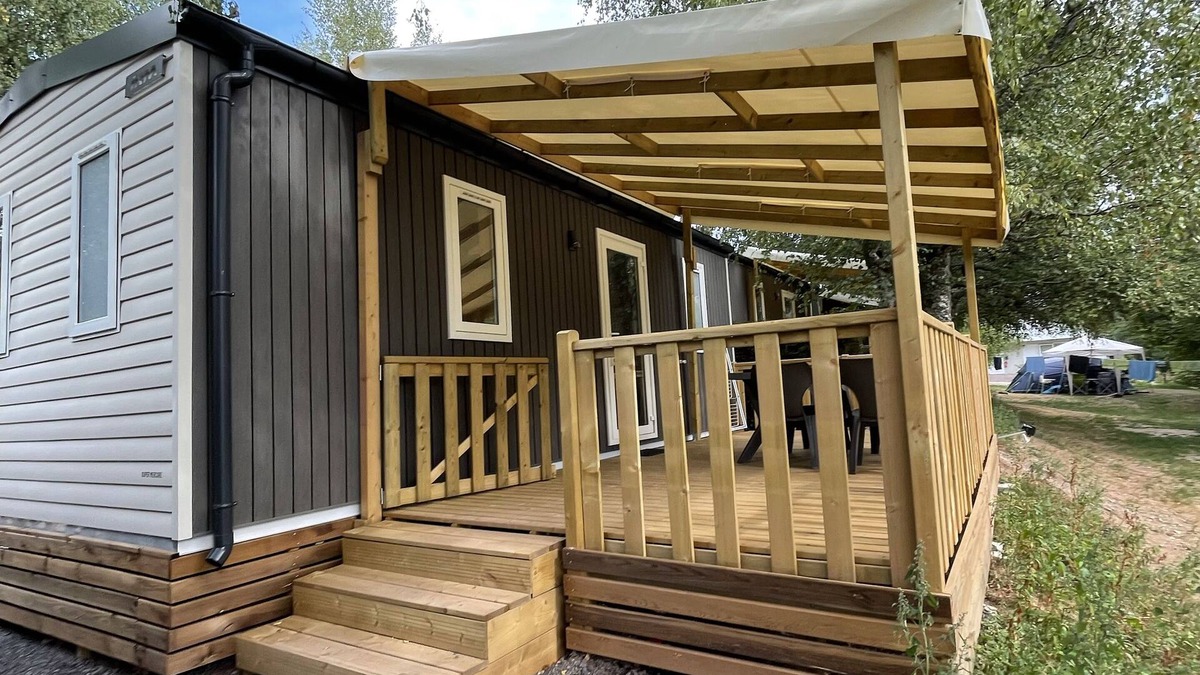Granges-Aumontzey House | Mobil-home vue Étang