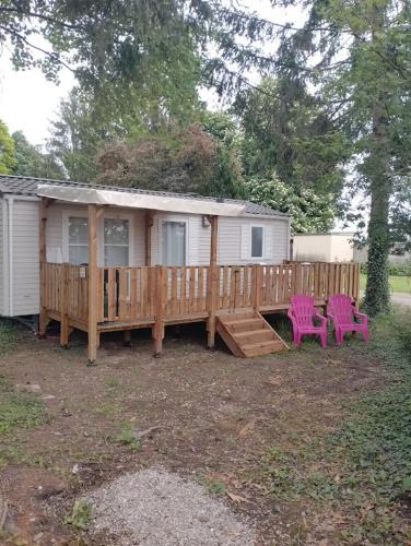 Boofzheim Apartment | Mobil-home xl 4 personnes avec télé