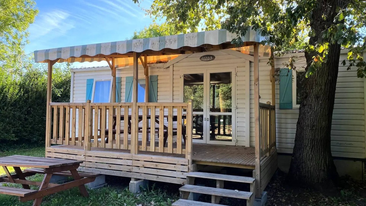 Angicourt House | Mobile home - 37m² - 3 bedrooms with terrace sleeps 6