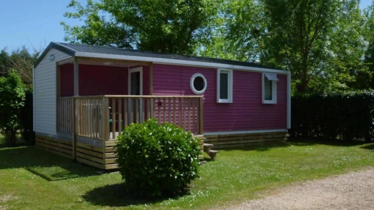 Allonnes House | Mobile home 6 pers, on a 4 star campsite, with white sand lagoon