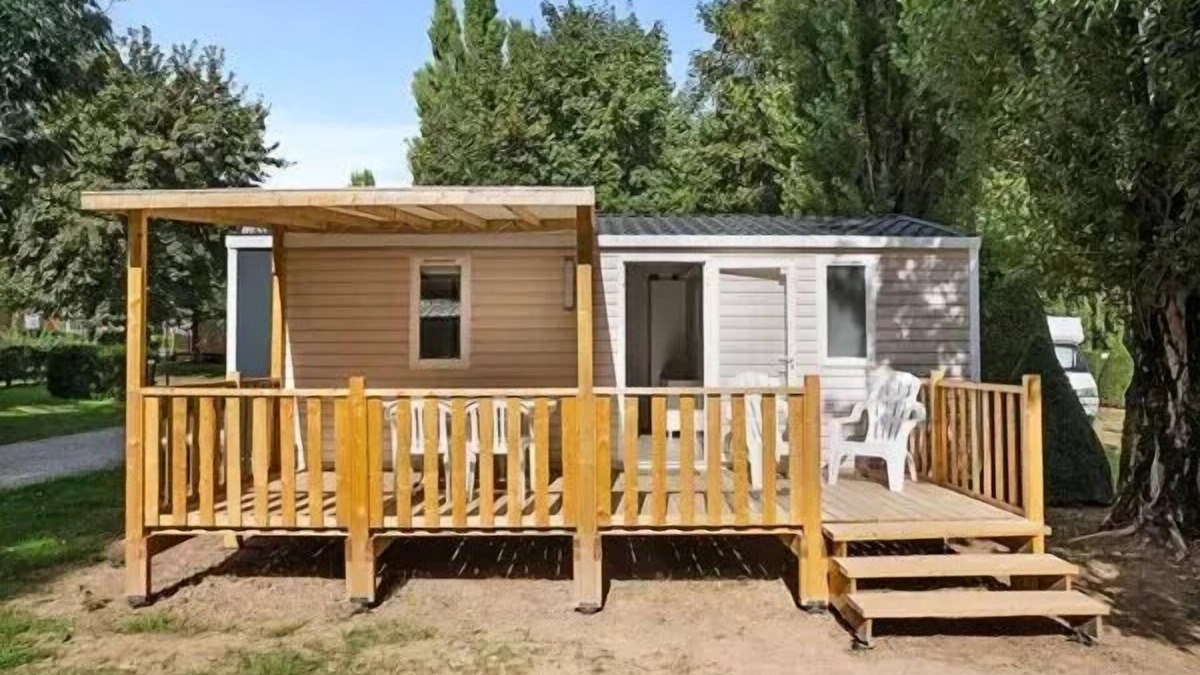 Wanroij House | Mobile-home | Comfort | 2 Bedrooms | 4 persons | Raised terrace