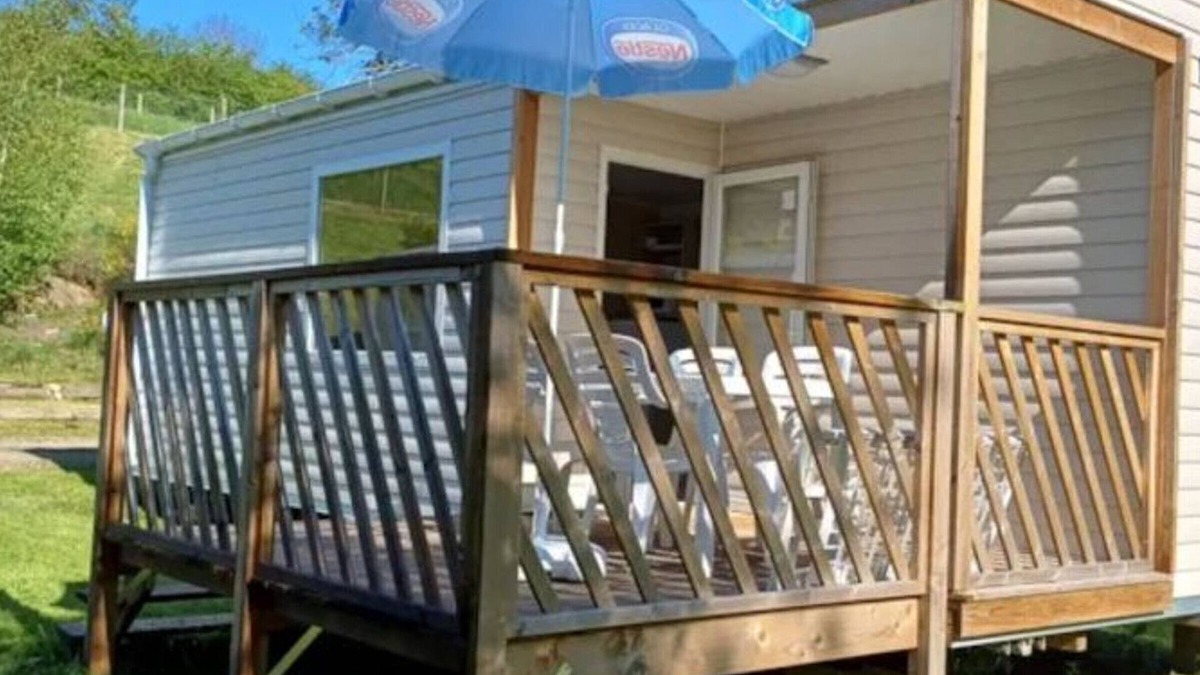 Langogne House | Mobile home for 4 with terrace