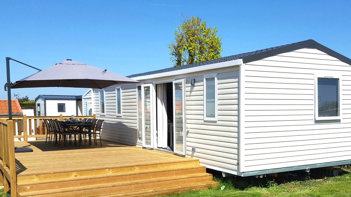 Saint-Pair-sur-Mer House | Mobile home, comfort and tranquillity 3 km from Granville and 1 km from the sea