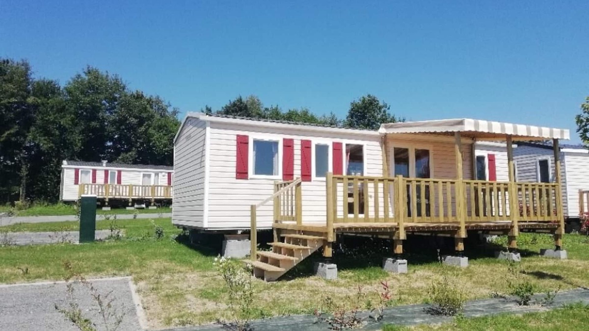 Litteau House | Mobile home on campsite * Domaine de Litteau, Lower Normandy (6/8 people)
