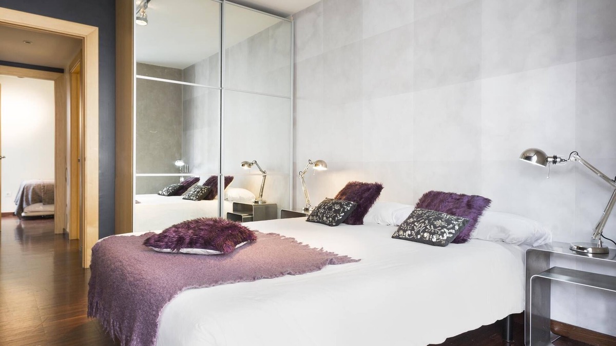 Sant Gervasi Apartment | Mobile World Congress 2 rooms with Terrace and optional parking - Free WiFi