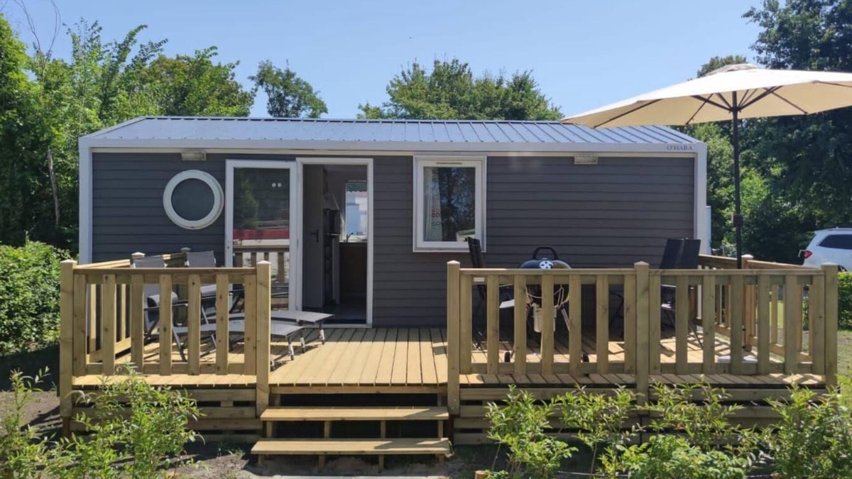 Lauwersoog House | Mobilheim Herz Lauwersoog - Chalet Robbengat 84