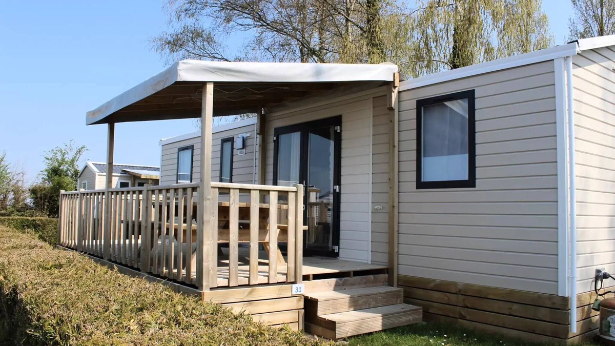 Balleroy House | Mobilhome Nirvana 4 bedrooms + 1 bathroom - 40 m² + semi-covered terrace 8 persons