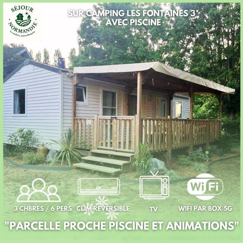 Ivry-la-Bataille Other | Mobilhomes 6 & 4 pers à Ivry La Bataille Clim TV Wifi terrasse & confort Paris Eure Gestion