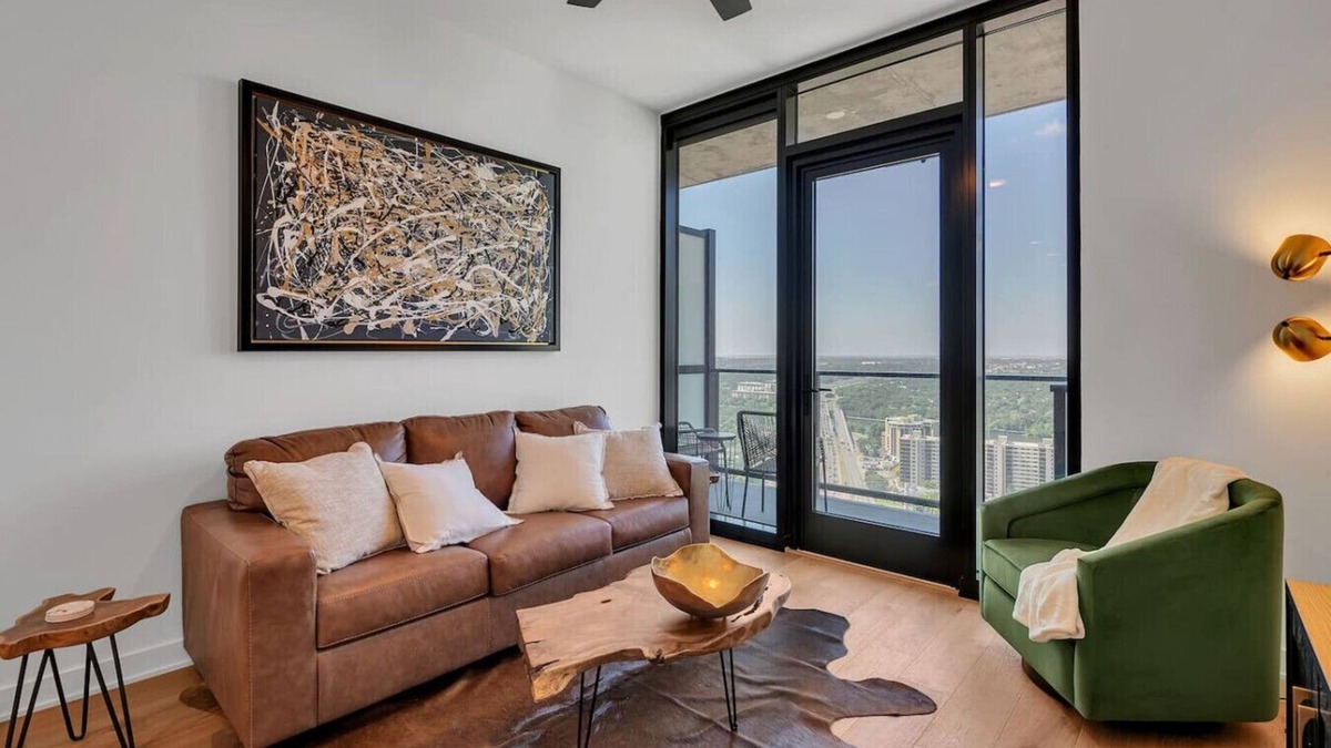 Waller Creek District Apartment | Modern 1-Bedroom with City Views