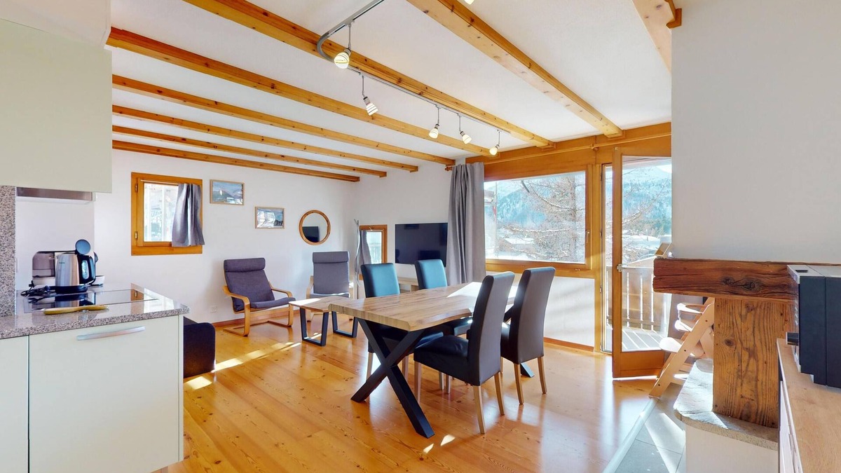 Maloja Apartment | Modern 2-room apartment on the third floor with approx.
