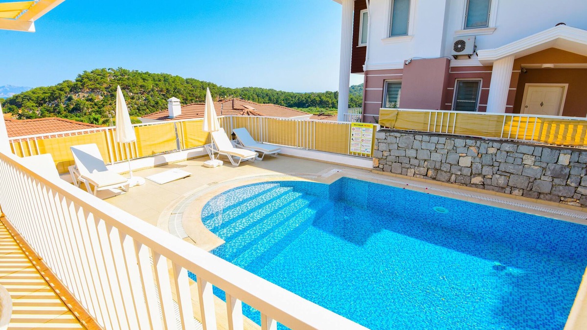 Sarigerme Villa | Modern 3 bed villa with private pool walkable to the beach resort of Sarigerme