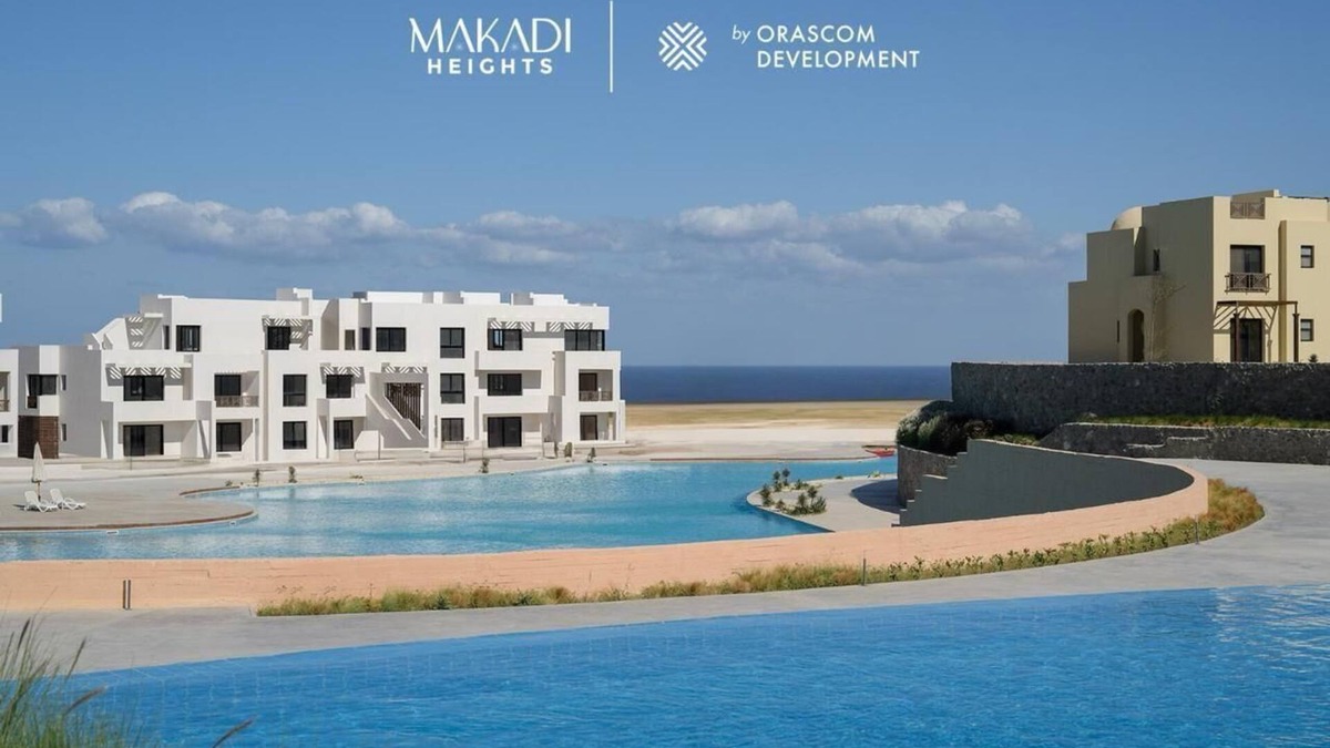 Makadi Bay Ski Chalet | Modern 3BR Escape - Panoramic Lagoon & Sea View
