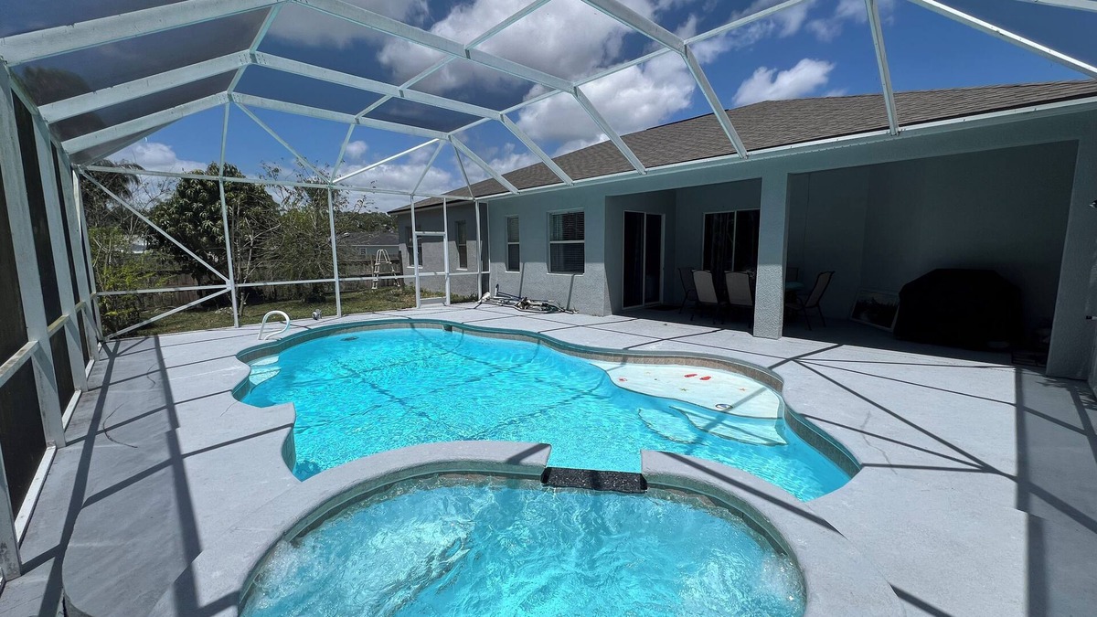 Cocoa House | Modern and spacious getaway with a pool and grill