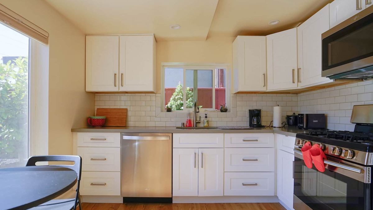 Dimond House | Modern, art-inspired home with parking and patio