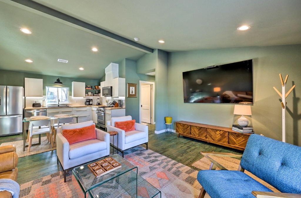 Downtown House | Modern Bentonville Home Mountain Bikers Paradise