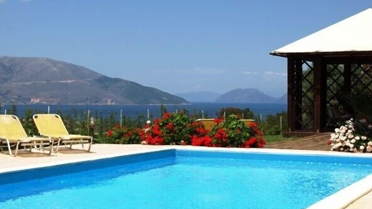Katapodata House | Modern comfortable villa with private pool and stunning view