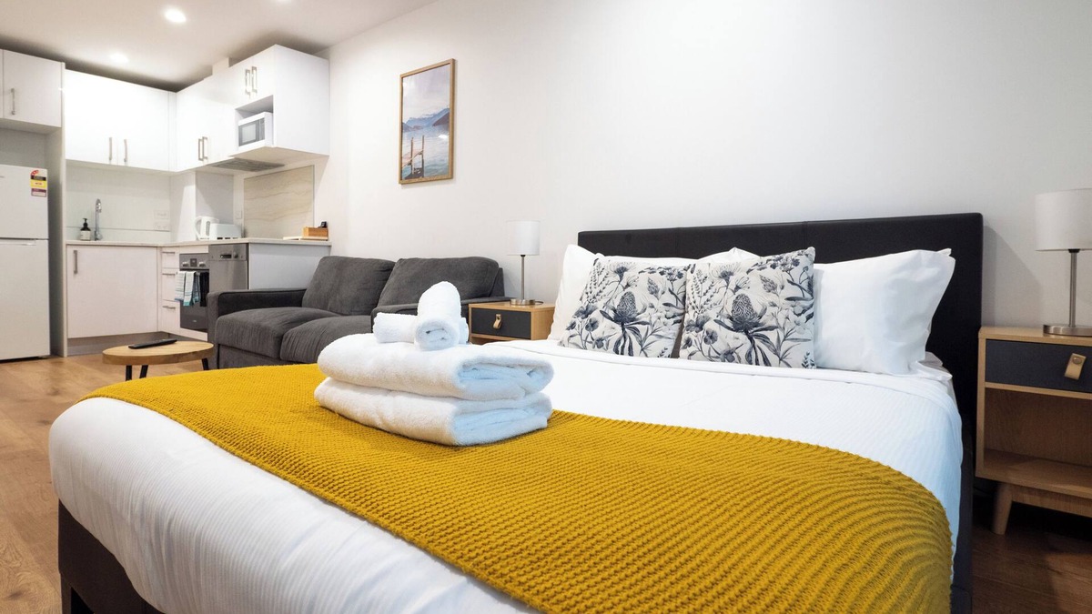 Grafton Apartment | Modern Cosy Studio Apt Auckland Central