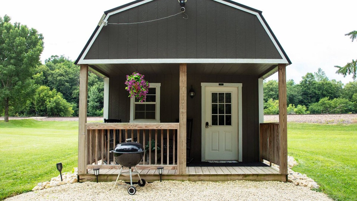 McGregor Cottage | Modern Cottage Cabin, private area with pond, fishing nearby, swimming and more