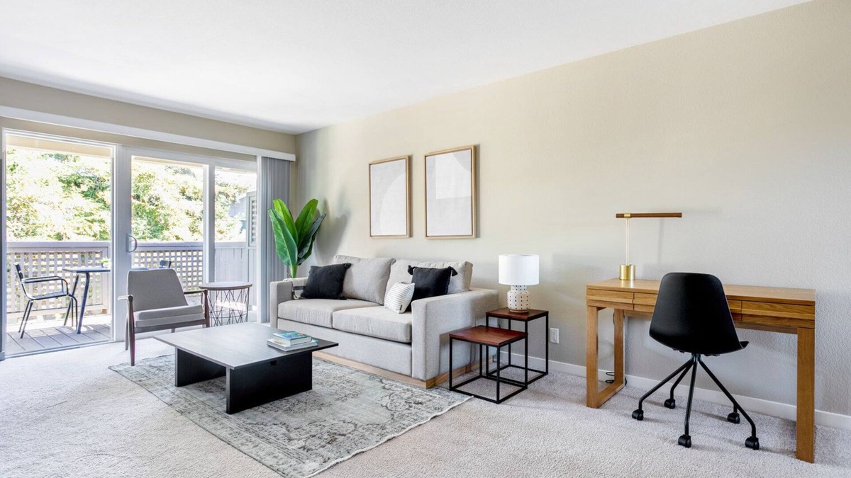 Cupertino Apartment | Modern Cupertino 1BR w/Pool, Gym, A/C, walk to shops, by Blueground