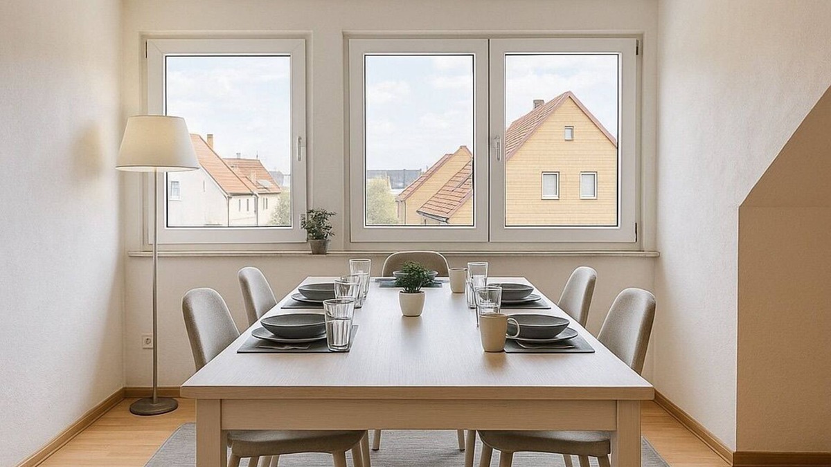 Neureut Sudlicher Teil Apartment | Modern Flat | washing machine, underfloor heating, rain shower