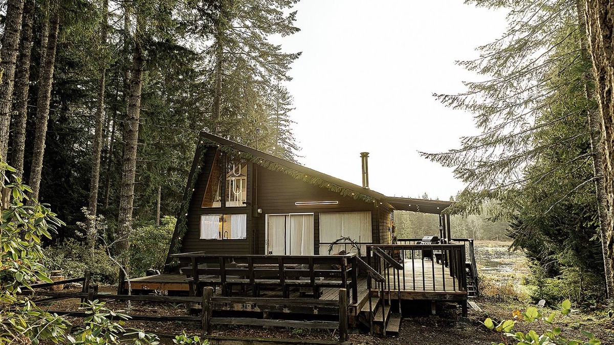 Shelton House | MODERN FOREST CABIN + HOT TUB + STEAM SAUNA