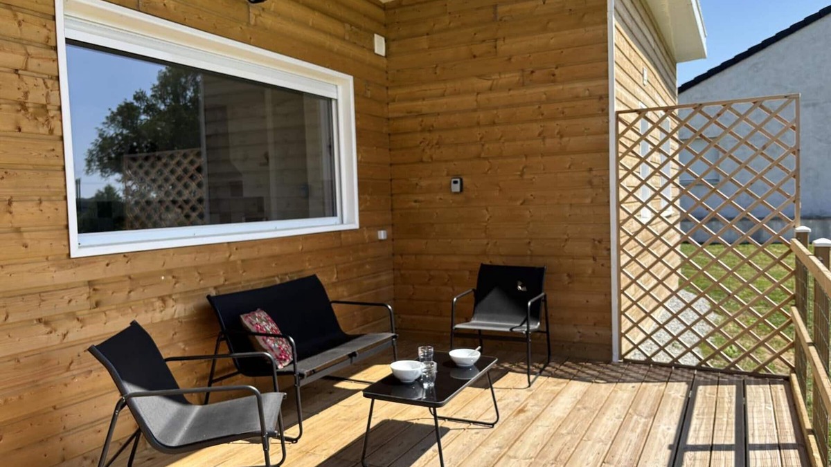 Marcillat-en-Combraille Cottage | Modern chalet in Marcillat-en-Combraille, nature and comfort for 4 people