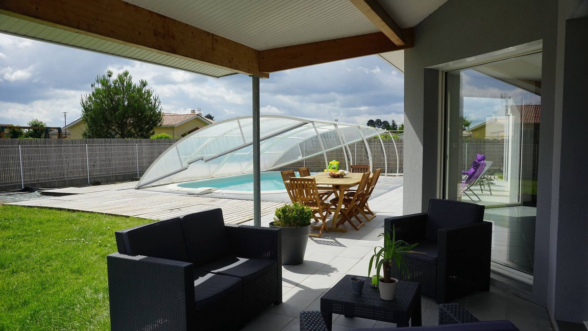 Le Barp House | Modern house with swimming pool between Bordeaux and Arcachon