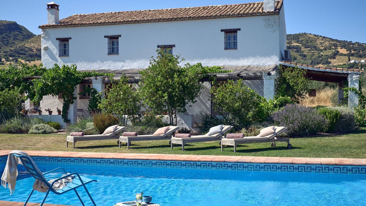 Ronda Villa | Modern interior, private villa with pool, Ronda 5km, organic olive grove.