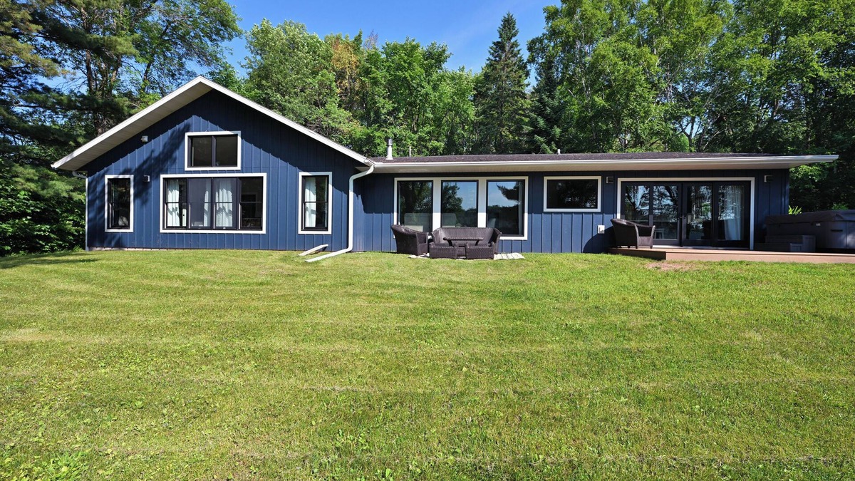 Cable House | Modern Lakehouse Retreat on Lake Namakagon with Private Hot Tub