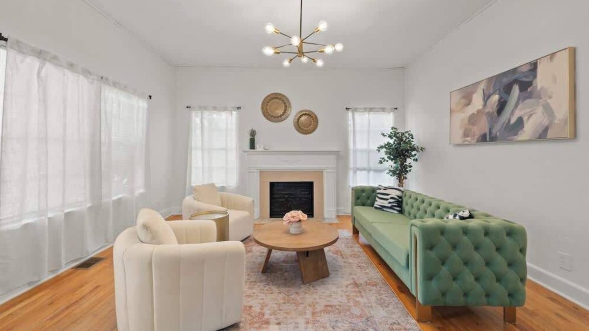 South Seminole Heights House | Modern Moroccan Villa w Firepit BBQ and Game Room!
