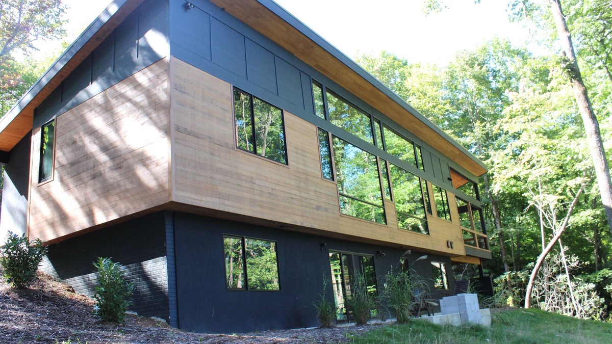 Tigerville House | Modern Mountain Retreat in Serene Lake Community