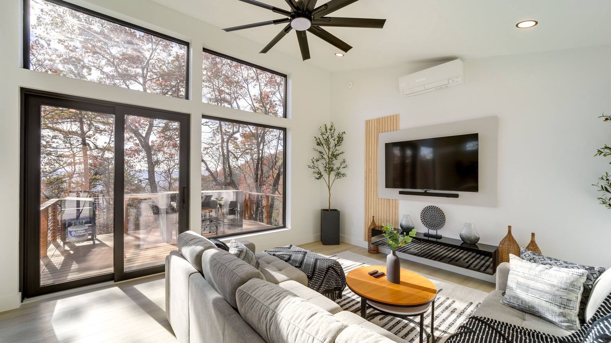 Pisgah Forest House | Modern Mountain-View Sanctuary in Pisgah Forest