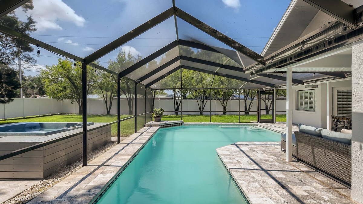 Clearwater House | Modern Pool Home! Centrally Located between TPA & Clearwater Beach!