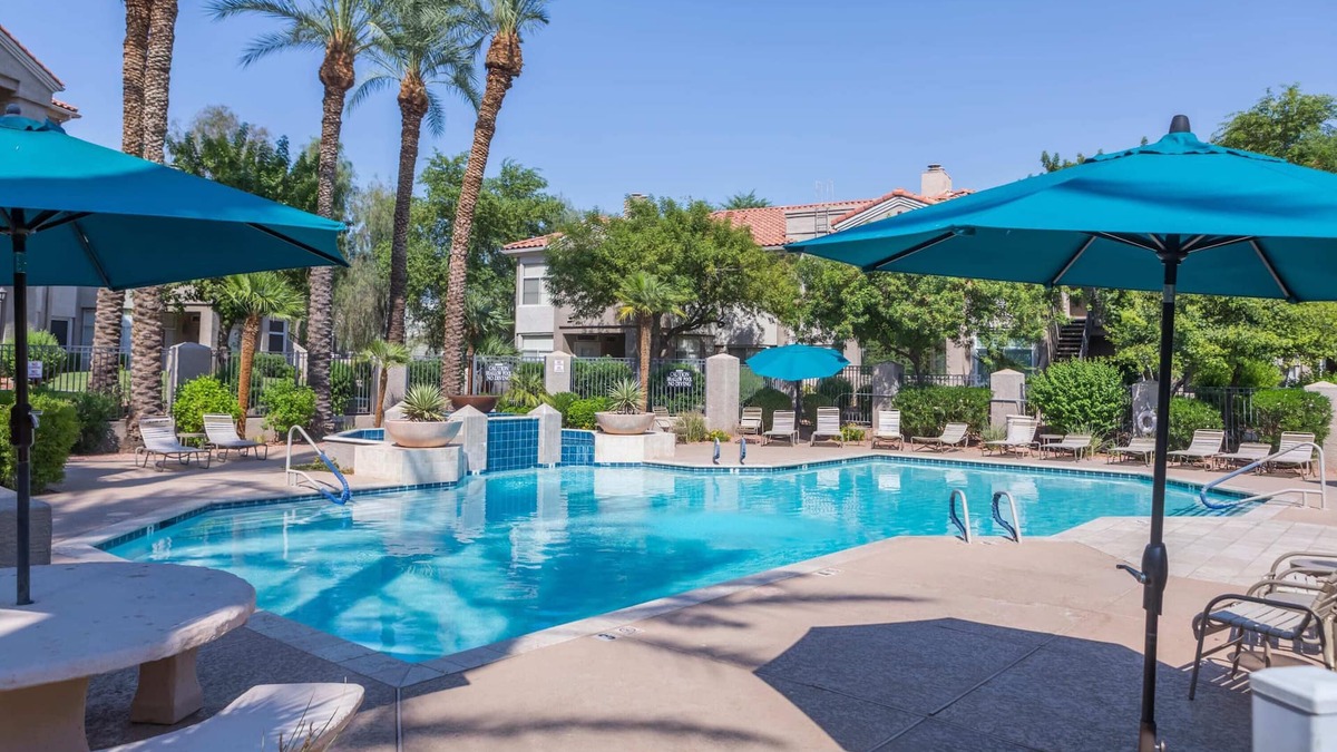 Portofino Apartment | Modern Retreat in Ahwatukee, Heated Pool, Spa, Gym