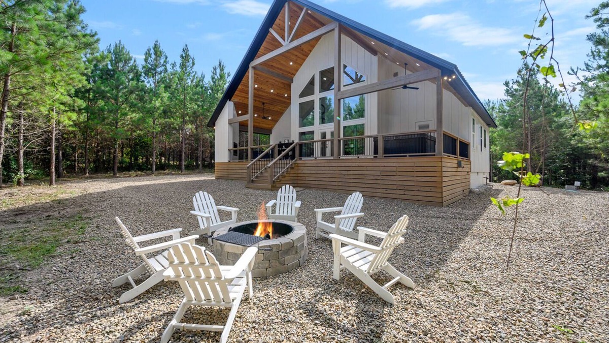 Broken Bow Cabin | Modern Serene A-Frame Cabin in the Heart of Broken Bow