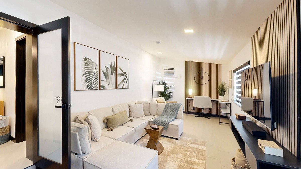 Poinsettia Heights House | Modern smart-home villa w/private backyard & fully equipped kitchen