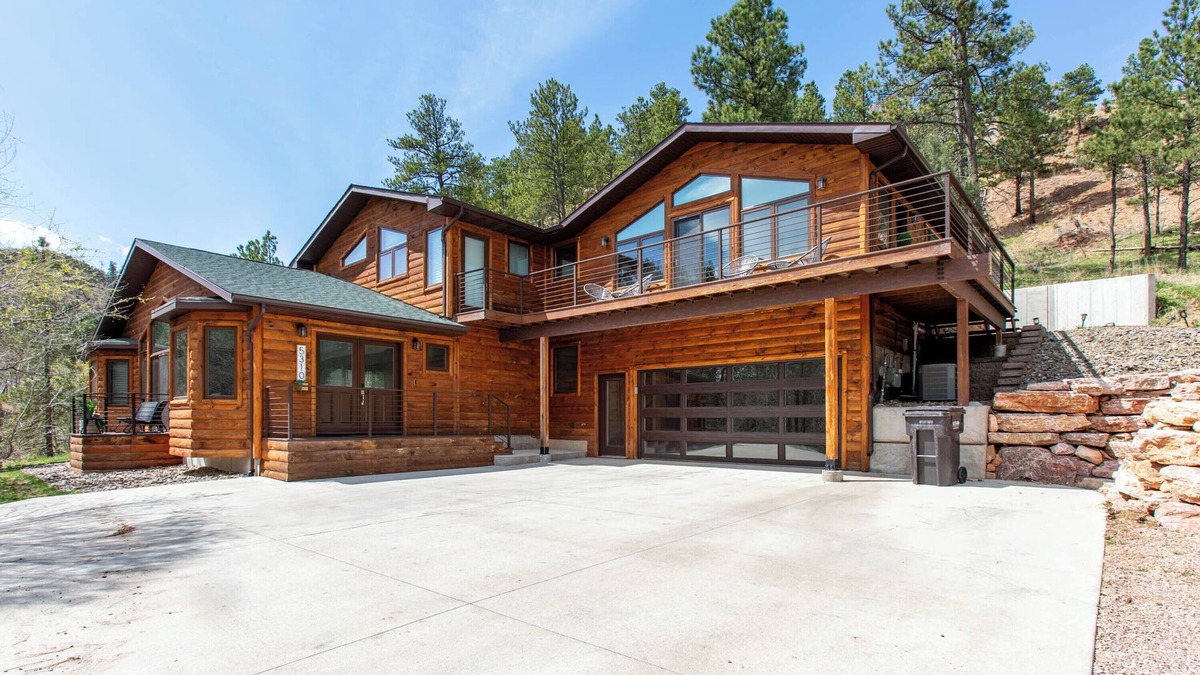 Rapid City House | Modern Smart House - 2BR/2BA - Wildlife Views - 2 Patios + Fire Pits