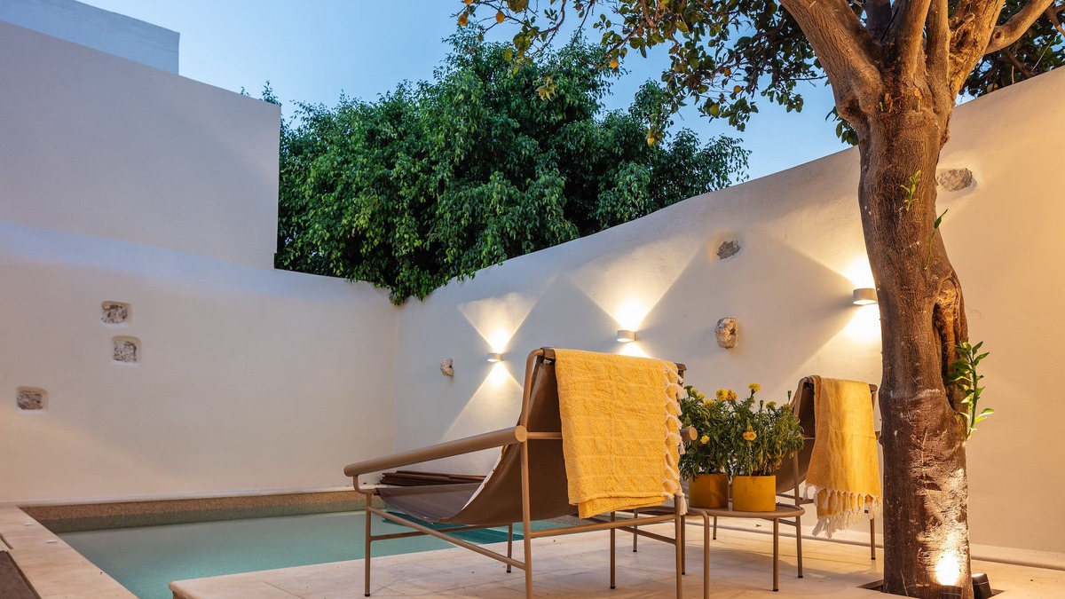 Old Town Rethymnon Villa | Modern Stone Villa Lemonia w/(heated-hot tub)pool/Steam room, Old City, Rethymno